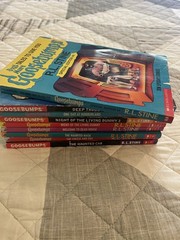 Goosebumps Books Lot of 8 – One 1990s, others from 2000s RL Stine Not Numbered