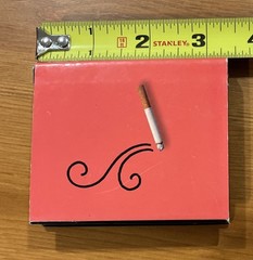 Reasons to Smoke Mini Book by Max Brallier 2.75”x3.25” Funny Joke Book Gift
