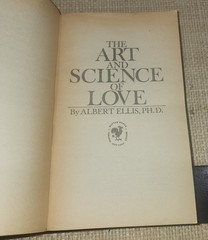 The Art and Science of Love Albert Ellis Ph.D. 1969 Paperback Bantam