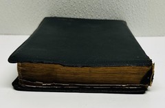 Vntg Black Oxford KJV HOLY BIBLE Leather New Scofield Edition Thumb Index c.1967