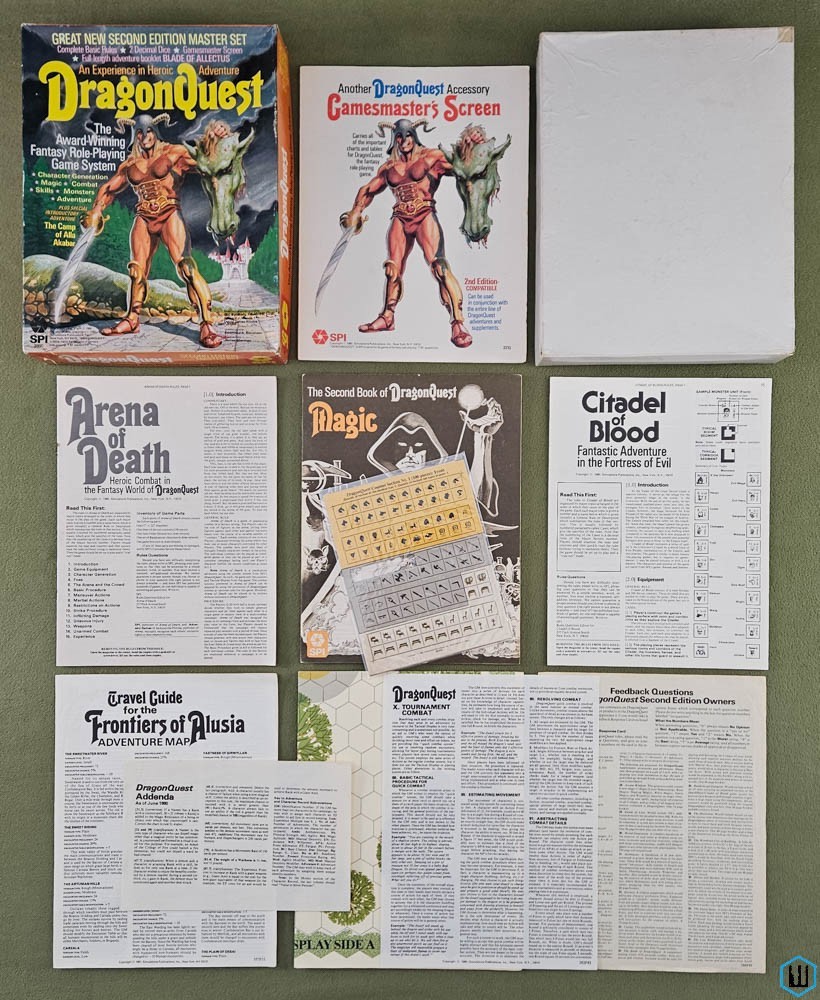 DragonQuest RPG: PARTS LOT SPI