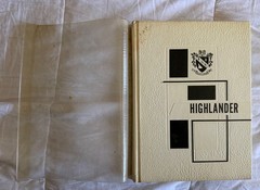 1965 HIGHLAND HIGH SCHOOL POCATELLO IDAHO Yearbook HIGHLANDER