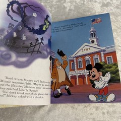 Vintage 1997 A Little Golden Book Mickey’s Walt Disney World Adventure Excellent
