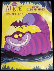 DISNEY ALICE IN WONDERLAND COLORING BOOKS (64 PAGES EACH) FREE SHIPPING USA