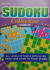 Sudoku Puzzle Books. Volumes 21, 142, & 143