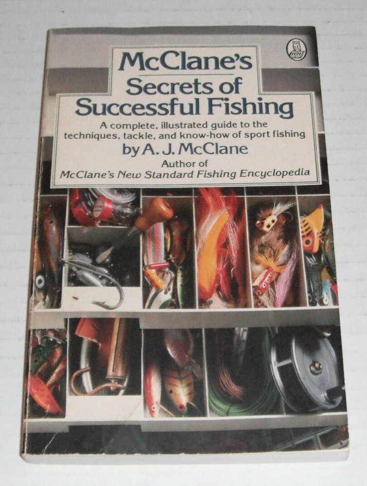 McClane’s Secrets of Successful Fishing ..1979….approx 280 pages….old der…