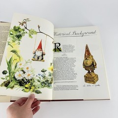 Gnomes by Poortvliet Huygen 1977 HCDJ Hardcover DJ Vintage 70s Coffee Table Book