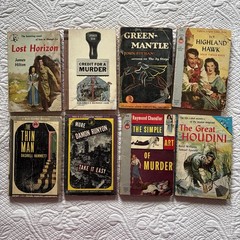 Lot~ 50 Vintage Pulp Paperbacks Crime Mystery Classic 1950s Pocket Cardinal Dell