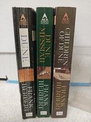 Dune Trilogy Children of Dune Messiah Frank Herbert ACE Books Edition Paperback