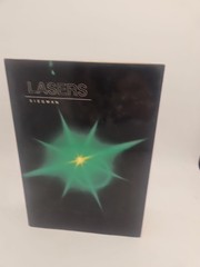 Lasers by Anthony Siegman University Books 1986 HC DJ 1st Ed 1st Prt VG Cond A4