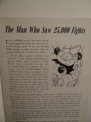 1947 Boxing in Philadelphia Tales of Legends & Lore LEATHER SOCKING TALES