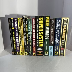 Poker Books A Lot of 14 Different Ones All Different See Pics