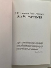 UFOS & THE ALIEN PRESENCE SIX VIEWPOINTS By Michael Lindemann Roswell NM UAPs PB