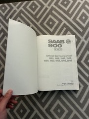 Saab 900 16 Valve Official Service Manual 1985-1993 Robert Bentley