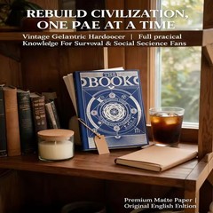 The Book The Ultimate Guide to Rebuilding a Civilization New English Book Gifts