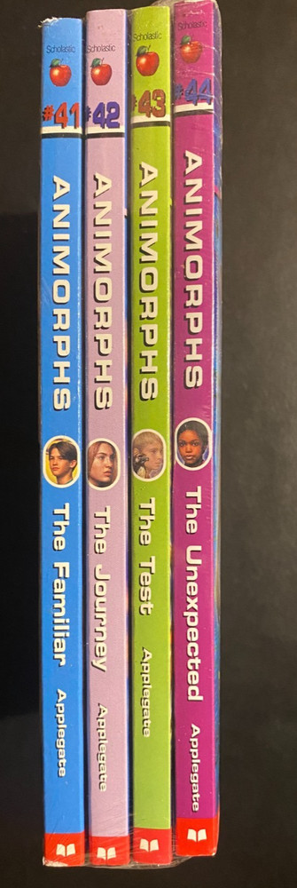 Animorphs Books #41-44 (41 42 43 44) Sealed New Lot K.A. Applegate Scholastic