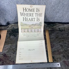 American Girl : Kirsten’s Theater Kit : Play – Home is where the Heart is Script
