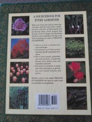 Treasury of Gardening Hardcover Book 576 pages Annuals, Perennials, Vegetables..