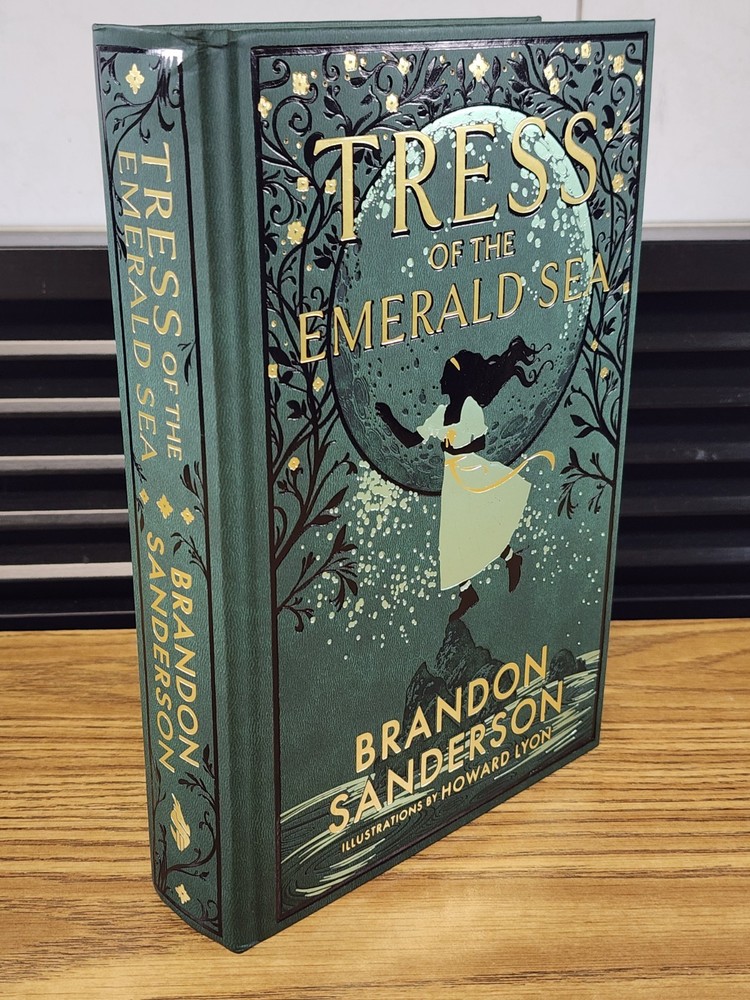 SIGNED Tress of the Emerald Sea by Brandon Sanderson Kickstarter Edition