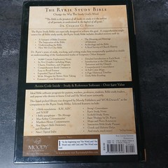 Moody Publishers Ryrie ESV Study Bible New Edition Hardcover by Charles C. Ryrie