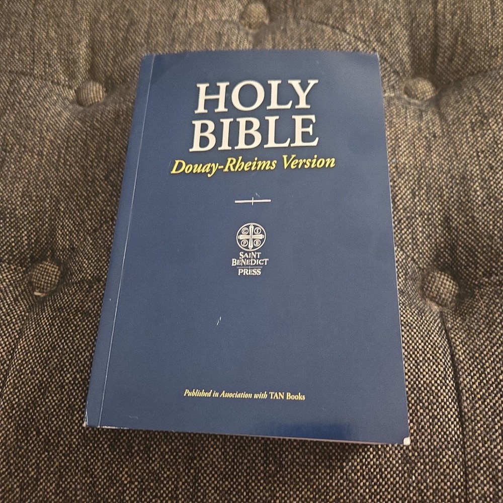Holy Bible Douay-Rheims Version Saint Benedict Press