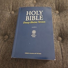 Holy Bible Douay-Rheims Version Saint Benedict Press