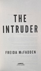 THE INTRUDER by Freida McFadden (2025, Hardcover) 1st/2nd – Sprayed Edges Deluxe