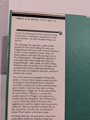 THE EYES OF THE DRAGON by Stephen King – 1st Edition Hardcover, $18.95 Price Tag