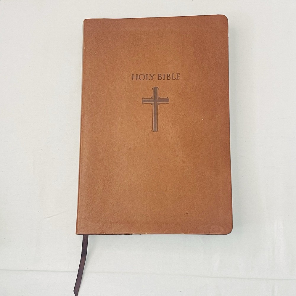 Holy Bible – NKJV Brown Imitation Leather – Super Giant Print Edition