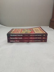 Heroes of History Book Set Abraham Lincoln, Meriwether Lewis, and William Penn