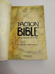 The Action Bible: God’s Redemptive Story by Sergio Cariello Hardcover