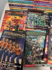 Animorphs Complete Set 1-54 & 6 Companions VTG Book Lot 46 47 48 49 50 51 52 53