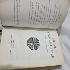The New English Bible With Apocrypha Black Leather Bound 1971