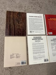 Woodcarving Book Lot Of 8 Woodworking Wood Carving Projects