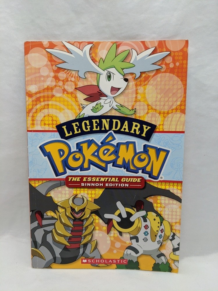 Legendary Pokémon The Essential Guide Sinnoh Edition Scholastic Book