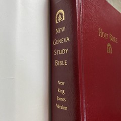 Holy Bible: New Geneva Study Bible, New King James Version HB 1995 Vintage🔥🔥🔥