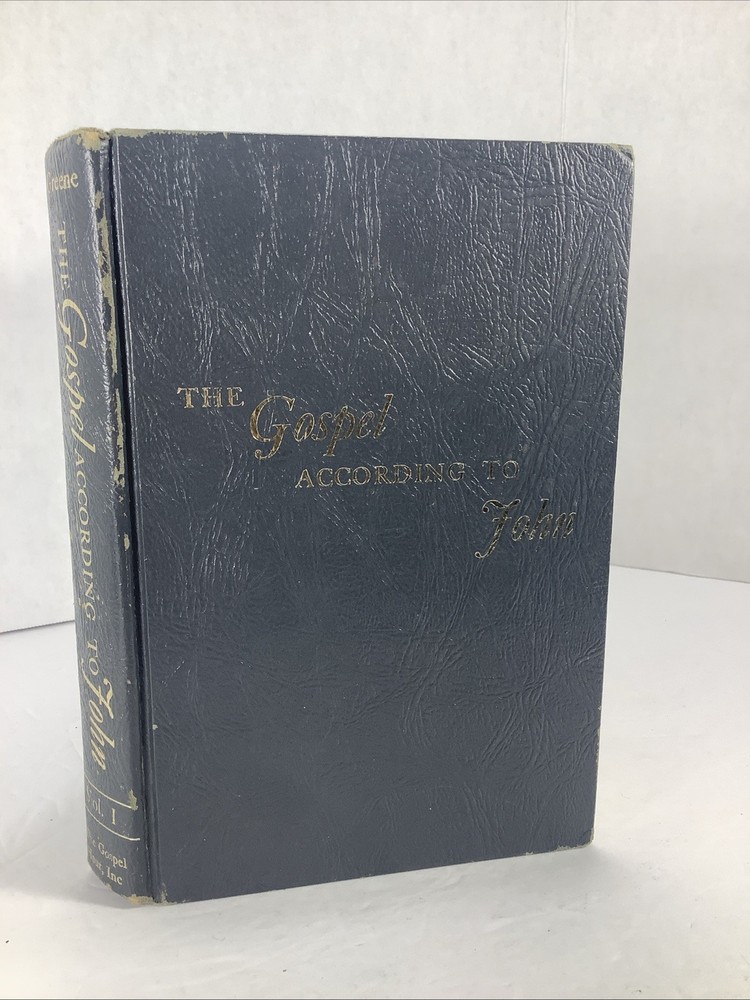 The Gospel According to John Volume I By Oliver B. Greene (1966 Hardcover)