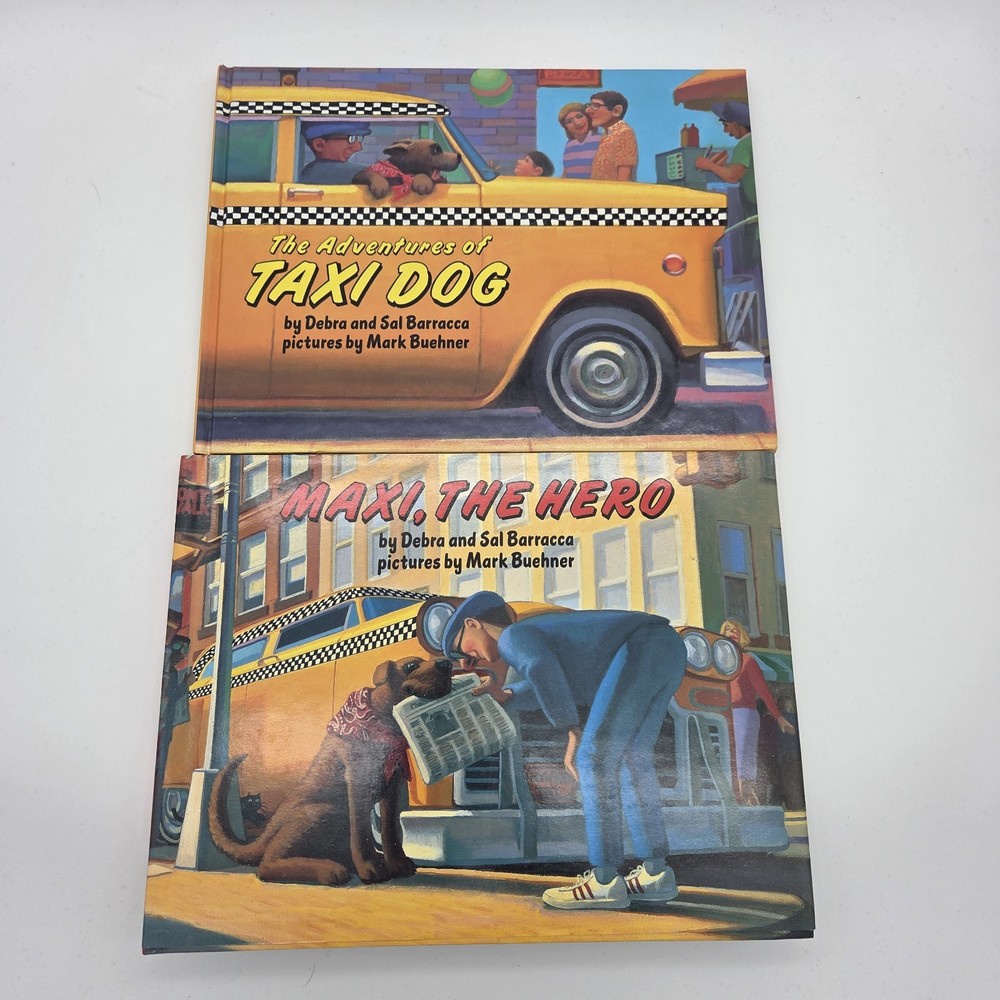 The Adventures of Taxi Dog / Maxi, the Hero – Hardcover By Barracca, Debra