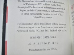 The Constitution of the United States (1995 Hardcover)