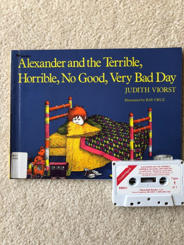 Alexander and the Terrible, Horrible, No Good, Very Bad Day PB + audio cassette