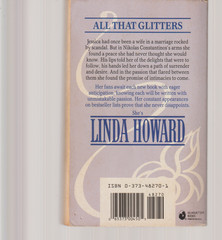 All That Glitters Silhouette Romance 1982 Linda Howard