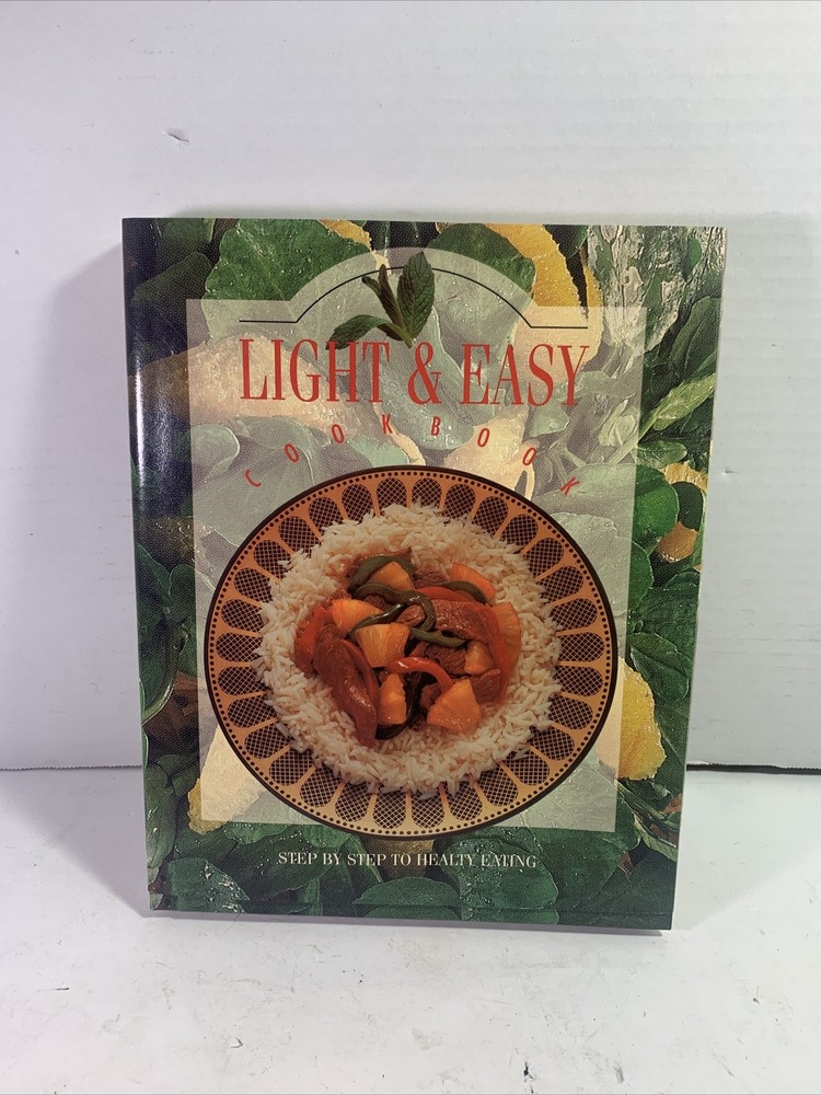 VTG Light & Easy Cookbook Recipe Healthy Eating 334 Page Hardcover 1992
