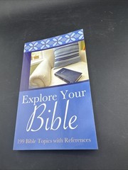 Explore Your Bible (Value Books) – Mass Market Paperback – VERY GOOD