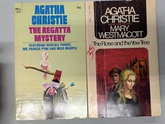 Agatha Christie $0.75 orig price vintage paperbacks 20 titles 1970s PB G 260407