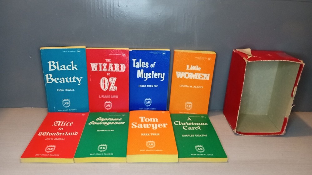 Best Classics Children Books Set of 8 Black Beauty, Oz, Twain, Carroll & More
