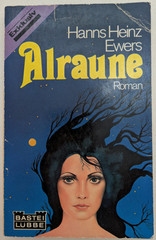 VTG Alraune by Hanns H. Ewers (1973, Bastei-Verlag PB) WEST GERMAN 3404051211