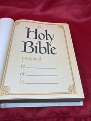 Holy Bible King James Version Classic Portrait Edition