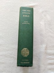 The New English Bible, the Apocrypha, Oxford University Press, 1970