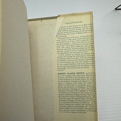 The Bible Speaks to You Robert McAfee Brown Hardcover 1955 The Westminster Press