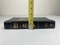 PROPHECY STUDY HOLY BIBLE NKJV JOHN HAGEE BONDED LEATHER GILT EDGING 1997 VGC!
